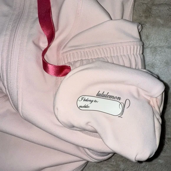 Lululemon RARE Yohari Cinched Waist Jacket Light pink Size 6 - Picture 6 of 11